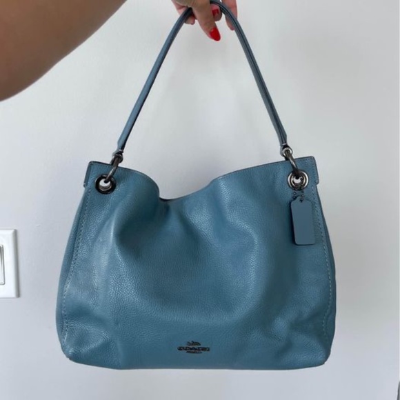 Coach Leather Shoulder Bag - Picture 1 of 2